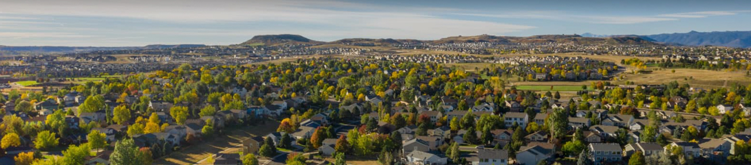 Highlands Ranch aerial view